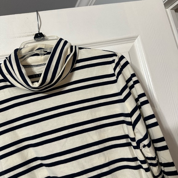 The Talbots Tee Striped Turtleneck - Picture 5 of 13